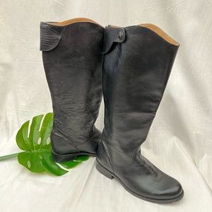 Stetson Brielle leather riding boots sz 9